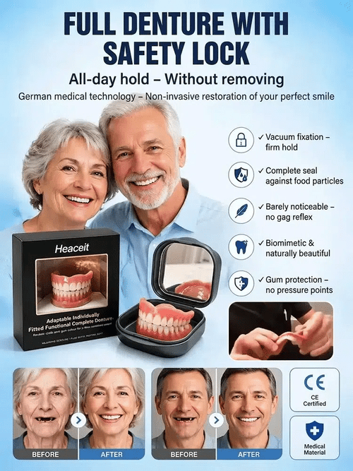 ⚡ Ends Today: 50% OFF! Smile More Comfortably Again