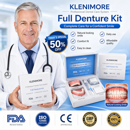 Loose Fit Making Meals Awkward? This At-Home Smile Solution Helps You Feel Confident Again